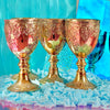 Golden Grapes Shot Glasses