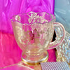 Glass & Silver Floral Loving Cup