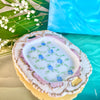 Hand-painted Floral Porcelain Tray