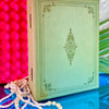 Green Filigree Book-styled Jewelry Box