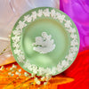 Green Wedgewood Jasperware Chariot Saucer