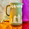 Green Wedgewood Jasperware Pitcher