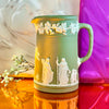 Green Wedgewood Jasperware Pitcher