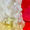 Glass Angel Candle Holder