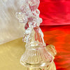 Glass Angel Candle Holder