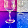 Iridescent Tulip Wine Glasses