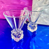 Ice Cube Martini Glasses