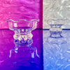 Ruffle Glass Snack Bowls