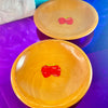 Wooden Strawberry Plates