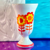 Groovy Ceramic Daisy Chalice