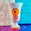 Groovy Ceramic Daisy Chalice