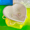 Ceramic Floral Heart Baking Dish