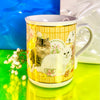 Yellow Kitties Ceramic Mug