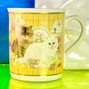 Yellow Kitties Ceramic Mug