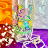 Painterly Flower Tumbler Glass