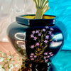 Ceramic Chinoiserie Floral Pot