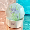 Porcelain Iris Vanity Set