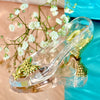 Faux Glass Slipper Lipstick Holder