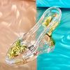 Faux Glass Slipper Lipstick Holder