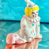 Pastel Clown Figurine