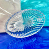 Cut Crystal Oval Dish