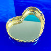 Mirror and Gold Heart Dish