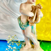 Porcelain Cherub and Lyre