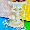 Ceramic Cherub and Dolphin Dish