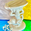 Ceramic Cherub and Dolphin Dish