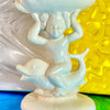 Ceramic Cherub and Dolphin Dish