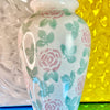 Ceramic Pink Rose Vase