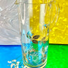 Gold Rose Glass Pitcher