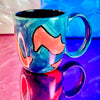 Hand-Painted Ceramic Shoe Mug