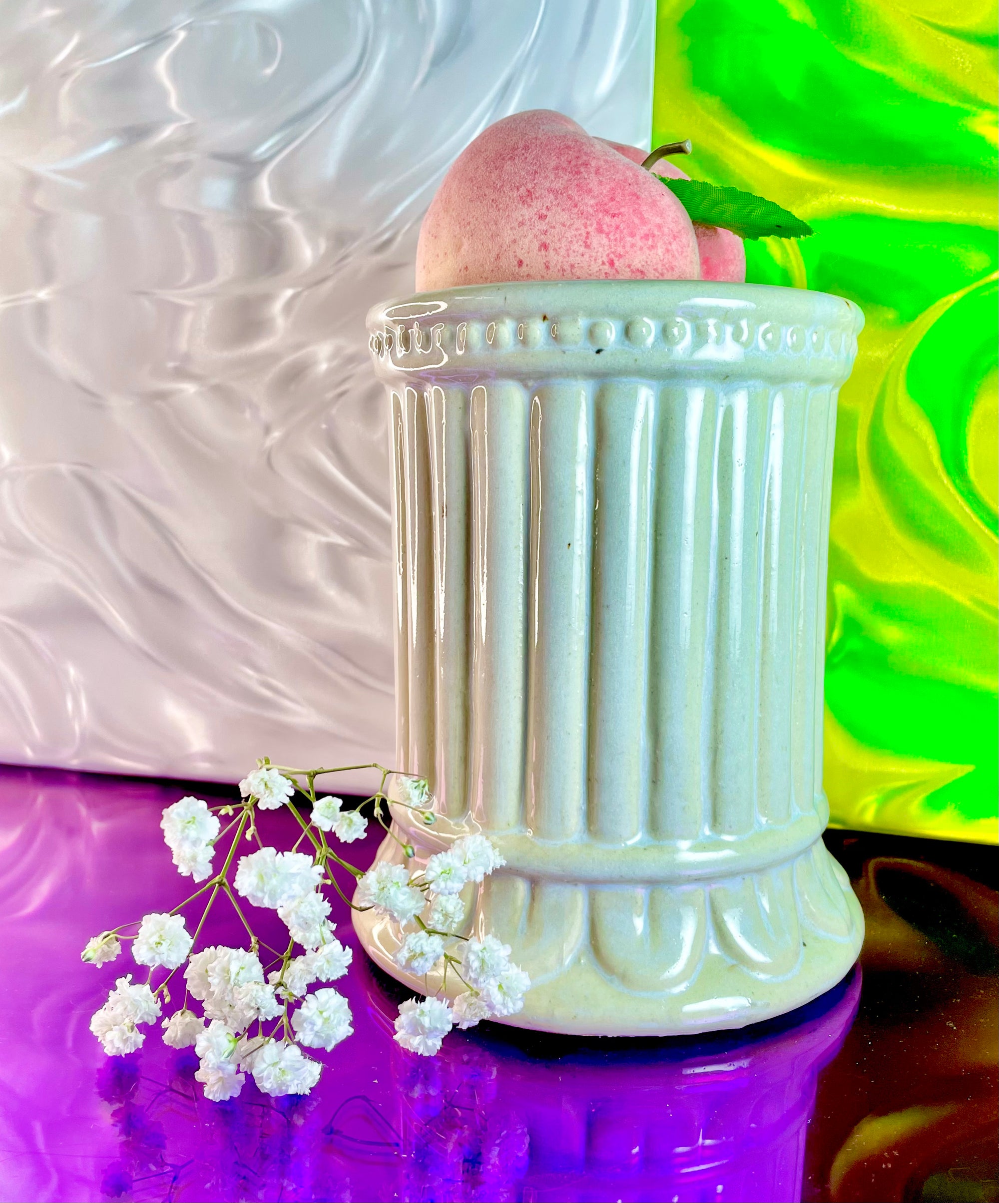 Ceramic Column Planter