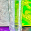 Clear Wobble Glass Vase