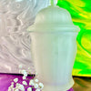 Frosted Glass Cookie Jar