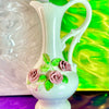 Ceramic Rose Pitcher Vase