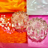 Crystal Moon Cake Candle Holders