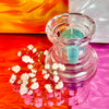 Glass Column Candle Holder