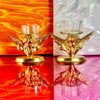 Golden Cherub Candle Holders