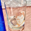 Blue Hawaii Elvis Presley Whiskey Glass