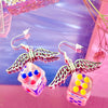 Angel Dice Earrings (Multiple Colors)