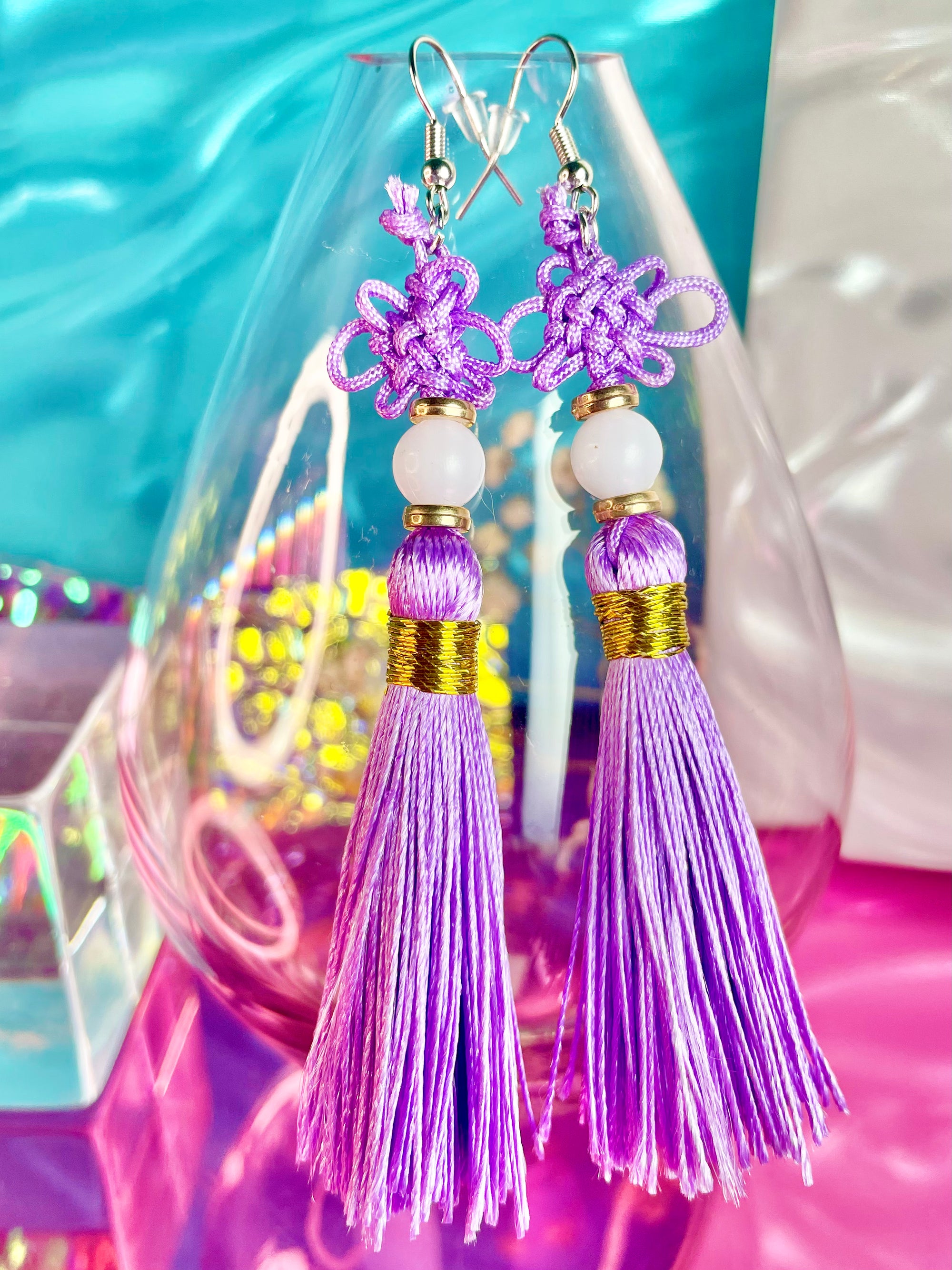 Mini tassel deals earrings