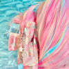 Pierced Pearlescent Pink and Blue Clip