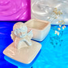 Ceramic Cherub Jewelry Box