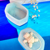 Baby Blue Bear Soap Stone Jewelry Box