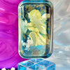 "Key to the Heart" Glass Cherub Paperweight