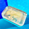 "Key to the Heart" Glass Cherub Paperweight