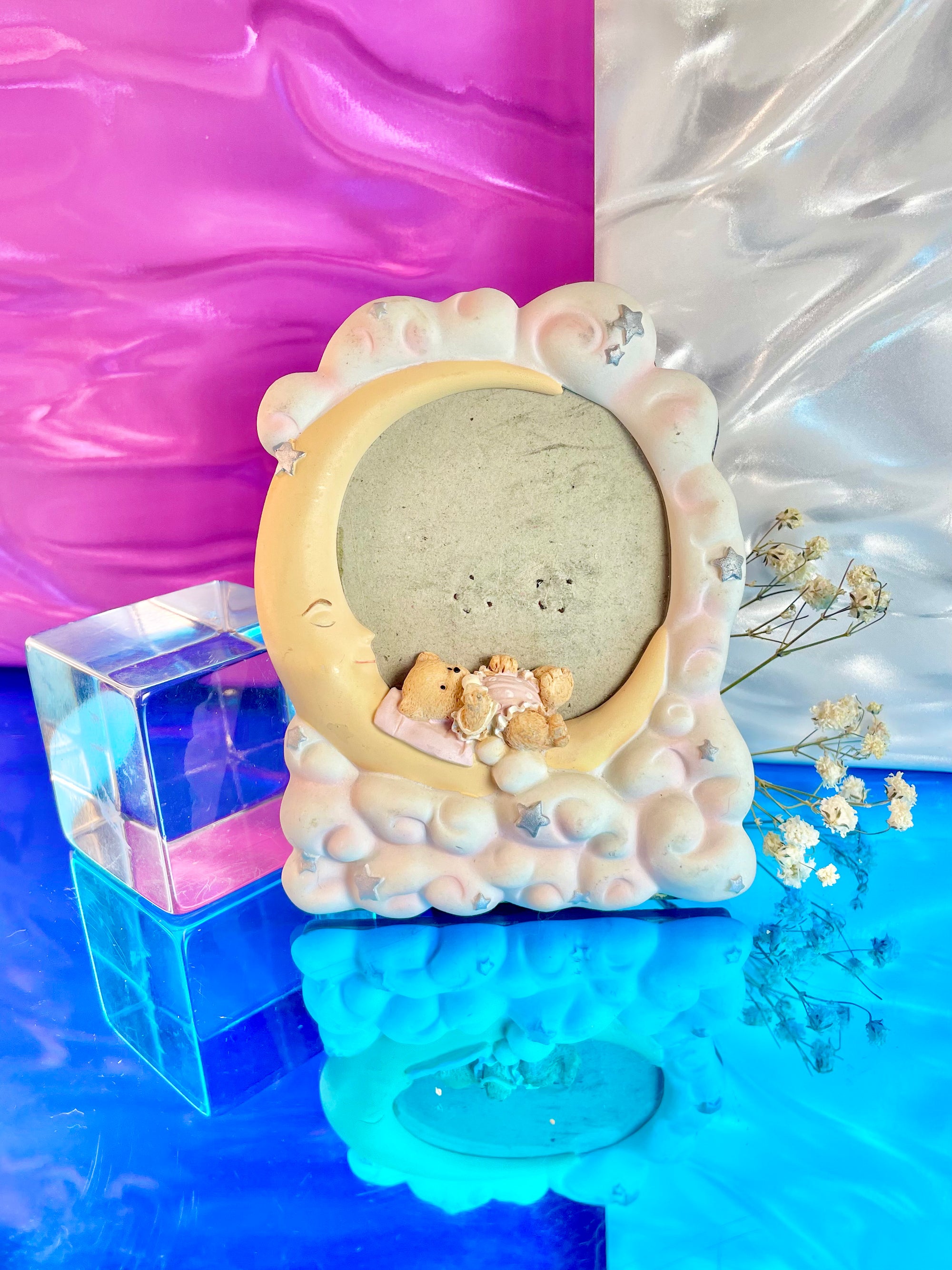 Dreaming Moon & Bear Photo Frame